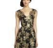Cocktail Dresses for Wedding Guest Luxury Black and Gold Dress
