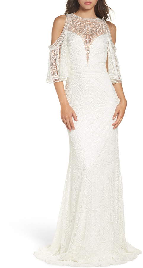 Cold Shoulder Dresses for Wedding Elegant Cold Shoulder Dresses Shopstyle