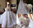 Colorful Wedding Dresses 2015 New 2020 Ball Gown Wedding Dresses Dubai F Shoulder Lace Tulle Applique Long Sleeve Wedding Gowns Sweep Train Sequins Vintage Bridal Dress 2015 Ball