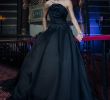 Colorful Wedding Gowns Beautiful Discount 2018 Gothic Black Colorful Wedding Dresses with Color Strapless Simple organza Non White Vintage Bridal Gowns Couture Custom Made Wedding