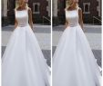 Convertible Wedding Gown Beautiful Discount Simple A Line Chapel Wedding Dresses Square Neck Sleeveless Bow Tie Belt Satin Wedding Gown Sweep Train Bridal Dress 2019 Abendkleider