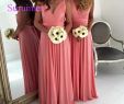Coral Colored Dresses for Wedding Elegant Y Backless Coral African Wedding Guest Dress A Line Long