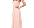 Coral Colored Dresses for Wedding Unique Strapless Chiffon Bridesmaids Dress In Light Coral
