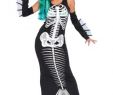 Costume Shapes Beautiful Skeletal Siren Best Female Halloween Costumes