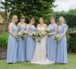Country Wedding Bridesmaid Dresses Elegant Pretty Natural & Rustic Woodland Pale Blue Wedding