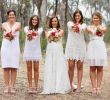Country Wedding Bridesmaid Dresses Unique A Rustic White and Pink Wedding