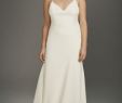 Court House Wedding Dress Elegant White by Vera Wang Wedding Dresses & Gowns
