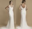 Cowl Back Bridesmaid Dress Beautiful Greek Goddess Cowl Back Wedding Dress Fall 2016 Mermaid Scoop Neckline Cowl Back Trumpet Court Train Ivory Sequined Tulle Bridal Gowns Cheap Wedding