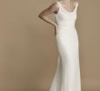 Cowl Back Bridesmaid Dress Lovely Greek Goddess Cowl Back Wedding Dress Fall 2016 Mermaid Scoop Neckline Cowl Back Trumpet Court Train Ivory Sequined Tulle Bridal Gowns Cheap Wedding