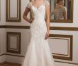Crochet Wedding Dresses Luxury Style 8846 Intricate Beaded Back and Cap Sleeve Wedding