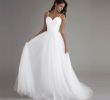 Custom Bridal Gowns Best Of Spaghetti Strap Beach Wedding Dress Vestido Noiva Praia Simple White Tulle Casamento Bridal Gowns Custom Made