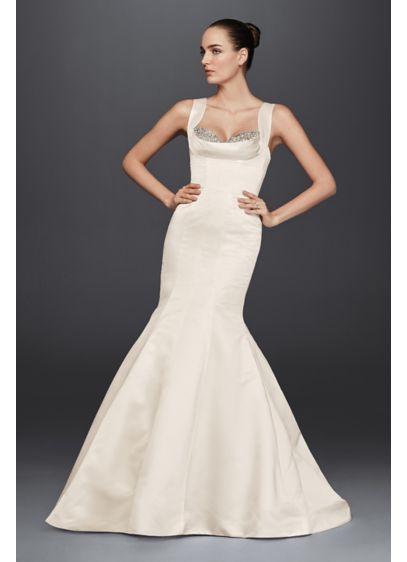 David Bridal Wedding Dresses 2016 Beautiful Truly Zac Posen Mermaid Wedding Dress with Crystal Zp
