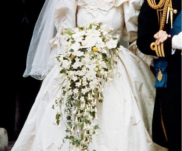 David Emanuel Wedding Dresses Unique Princess Diana Bouquet