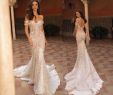 Denim Wedding Dresses Best Of 2018 Berta Bridal Wedding Dresses Gorgeous 3d Lace Floral Dubai Bridal Gowns Mermaid Bateau Neck Sweep Train Novia Wedding Gown Sale Wedding Dresses