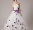Design Your Own Wedding Dress Virtual Fresh Dream Purple butterfly A Line Wedding Dress Online Bride