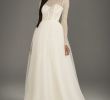 Designer Long Sleeve Wedding Dresses Luxury White by Vera Wang Wedding Dresses & Gowns