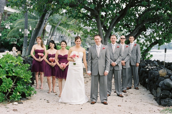 Destination Wedding Bridesmaid Dresses Inspirational Tropical & Romantic Destination Wedding In Hawaii Inside