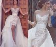 Dhgate Wedding Dresses 2016 Lovely Y O Neck Sheer Long Sleeve Short Lace with Tulle Detachable Skirt Wedding Dresses 2016 Vestido De Noiva Y Beach Bridal Gowns Modern Wedding