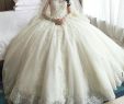 Dhgate Wedding Dresses Reviews Unique Court Train Vestidos Lace Wedding Dress Long Sleeves with Illusion Sheer Neck Back Covered buttons Bridal Gowns