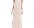 Dillard Wedding Dresses Best Of Adrianna Papell Petite Size V Neck Beaded Blouson Gown In