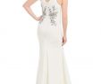 Dillards Dresses for Wedding Best Of Xscape evenings Long Embroidered V Neck Sleeveless Gown