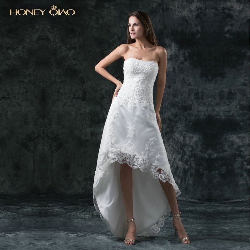 Discount Designer Wedding Dresses Luxury Hi Lo Wedding Dresses Cheap Luxury Od Couture Odrella Ficial