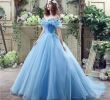 Disney Wedding Dresses 2017 Fresh Real S Blue Cinderella Princess Wedding Dress Ball Gown F the Shoulder with butterfly Lace Up Bridal Gowns Vestidos De Novia Sb047 Ball Gown