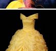 Disney Wedding Dresses 2017 Luxury Beauty and the Beast Belle Classic Yellow Gown