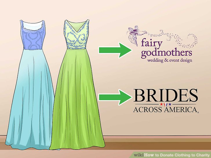 Donate Wedding Dresses for Babies Unique 3 Ways to Donate Clothing to Charity Wikihow