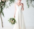 Drape Wedding Dress Inspirational Raina Raina Chiffon Wedding Dress Ivory