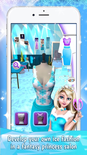 Dress Designer App New Ice Princess Dress Designer On the App Store
