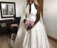 Dress for Court Wedding Best Of 2018 Stain Wedding Dresses Plus Size High Neck Court Train Bridal Gown Custom Made African Wedding Dress