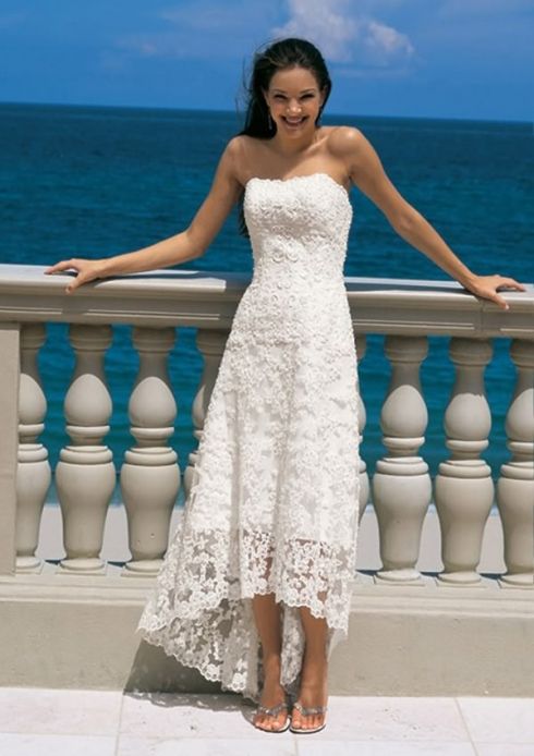 Dress for Second Wedding Luxury Informal Beach Wedding Dress S