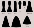 Dress Skirt Types Elegant Fashion In Infographics — A Visual Dictionary Of Skirt