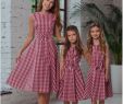 Dress Types Unique Hot Sale Women S Bow Tied Checked Round Collar Parent Child Dress New Style Mom and Me Lattice Suit Dress One Piece Dress