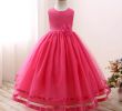 Dresses for 12 Year Olds for A Wedding Best Of 2019 New Wedding Dresses for Kids Small Girls Puffy solid Color Lace Mesh Beaded Flower Girl Prom Dress Fit 4 12 Years Old Child From Zzj8 $15 58