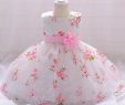 Dresses for 12 Year Olds for A Wedding New 2019 Baby Girl Clothes Summer Baptism Dress Newborn Girl Dresses for Party and Wedding 1st Birthday Dress Frock 3 6 9 12 Month Y