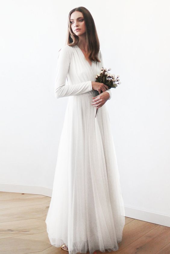 Dresses for Civil Weddings Best Of Elegant Wedding Gown Inspirations for the Minimalist Bride