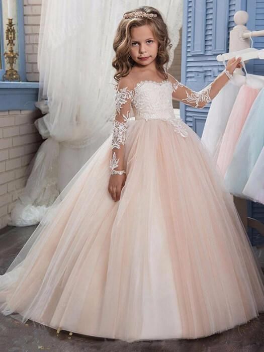 Dresses for Flower Girl In Wedding Beautiful Lovely Princess Dress Girls Outfits In 2019