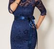 Dresses for Pregnant Wedding Guests New Amelia Lace Maternity Dress Short Windsor Blue Maternity