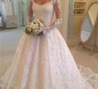 Dresses for Second Wedding Best Of Scoop Neck A Line Vintage Lace Wedding Dresses with Long Sleeves button Back Appliques Beaded Bridal Wedding Gowns
