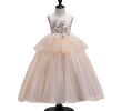 Dresses for Teenage Wedding Guests Luxury 2018 Princess Girl evening Dress Long Tulle Teens Party Kids
