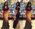 Dresses Styles Fresh Ankara and Black Material Bination Long Gown Styles