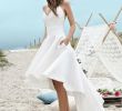 Dresses to attend A Summer Wedding Fresh Discount Cheap Under $100 Summer Wedding Dresses 2018 A Line Beach Boho Bridal Gowns High Low Backless Spaghetti Straps Holiday Gowns Wedding Dresses