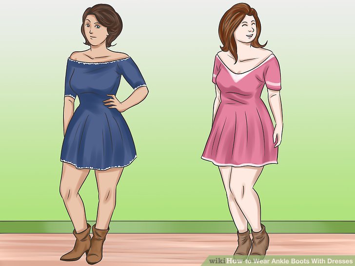 Dresses to Wear to A Wedding In May New How to Wear Ankle Boots with Dresses with Wikihow
