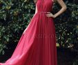 Dresses to Wear to An evening Wedding Awesome Edressit Burgundy Pleated Halter formal evening Dress