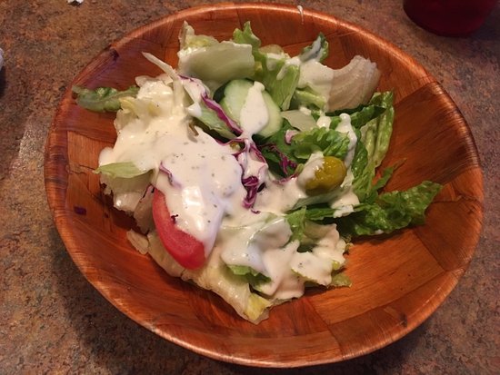 fresh crisp house salad
