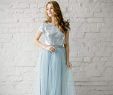 Dusty Blue Wedding Dresses Best Of Amazon Silver Sequin Tulle Bridesmaid Dress with Dusty