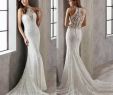 Eddy K Wedding Dresses Awesome Full Lace Mermaid Wedding Dress Eddy K 2019 Halter Neck buttons Back Bridal Gowns Sweep Train Wedding Dresses Plus Size Canada 2019 From Huifangzou