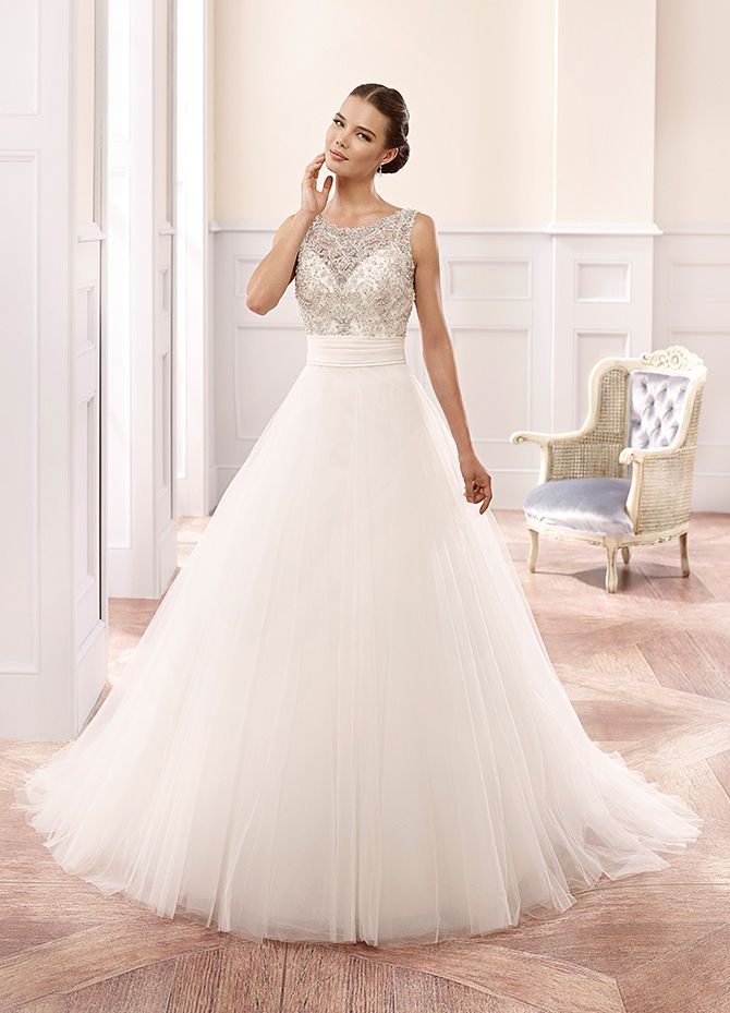 Eddy K Wedding Dresses Awesome Milano Style Md160 Fabric soft Tulle Direct Embroidery